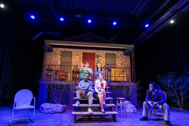 THE COMEUPPANCE at Wilbury Theatre Group in Providence, RI; photo by Erin X. Smithers.