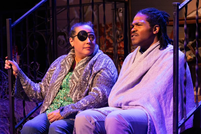 THE COMEUPPANCE at Wilbury Theatre Group in Providence, RI; photo by Erin X. Smithers.