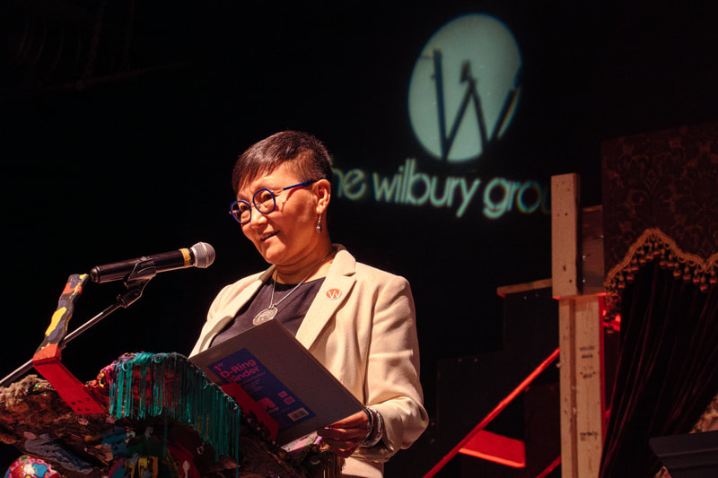SWEET SIXTEEN: A Fundraising Gala for Wilbury Theatre Group, Providence RI; photo by Perry Barkett.