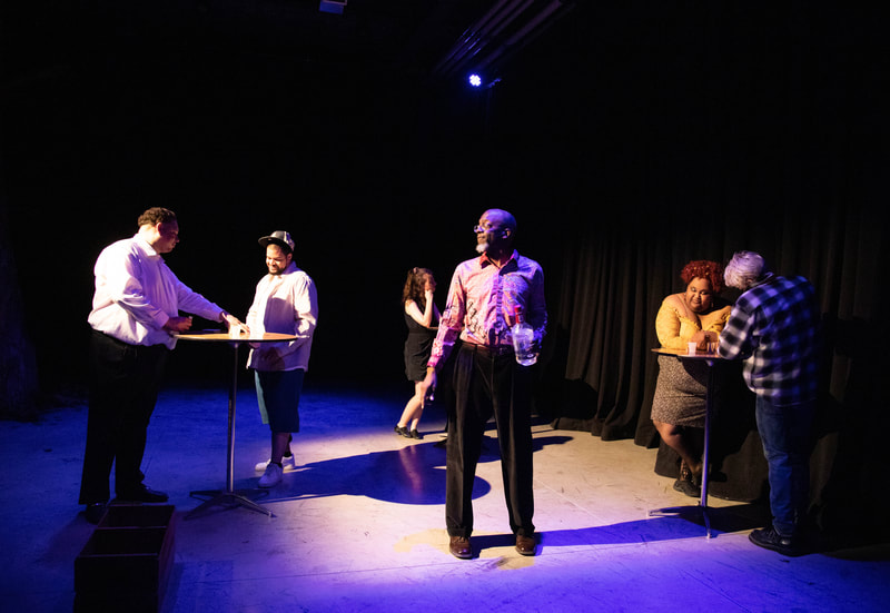 SILHOUETTE OF A SILHOUETTE at Wilbury Theatre Group; photo by Erin X. Smithers.